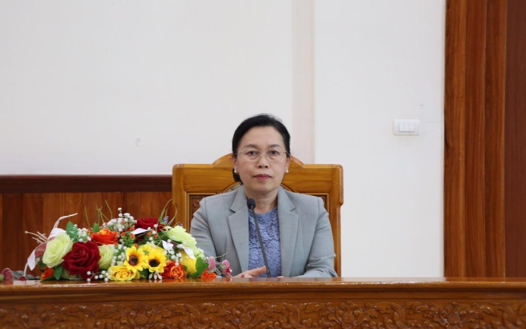 ກອງປະຊຸມປຶກສາຫາລື ແລະ ແຈ້ງການກະກຽມຄວາມພ້ອມໃນການນຳໃຊ້ລະບົບຊໍາລະພັນທະງົບປະມານແຫ່ງລັດ (FinLink) ລວມສູນການຈັດເກັບລາຍຮັບງົບປະມານແຫ່ງລັດ